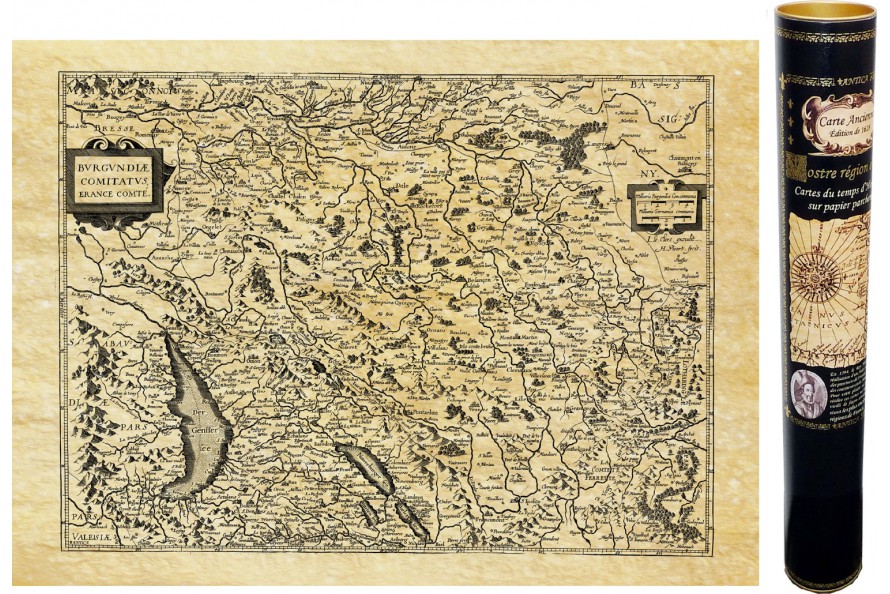 La Franche comté en 1592