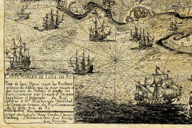 Île de ré en 1592