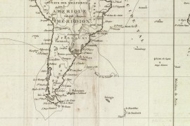 Karte der Expedition oder Reise von De la Perouse im Jahre 1788