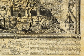 Le Mont Saint Michel en 1654