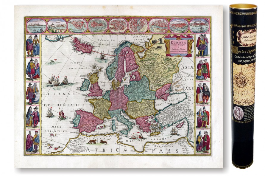 Europe en 1665