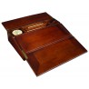 Bureau de campagne avec set d'écriture