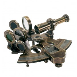 Kleiner Sextant aus Bronze