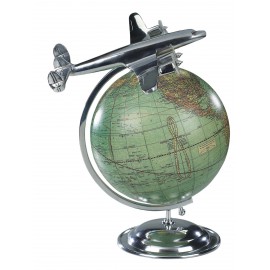 1950 Vintage Earth Globe "An der Spitze der Welt"