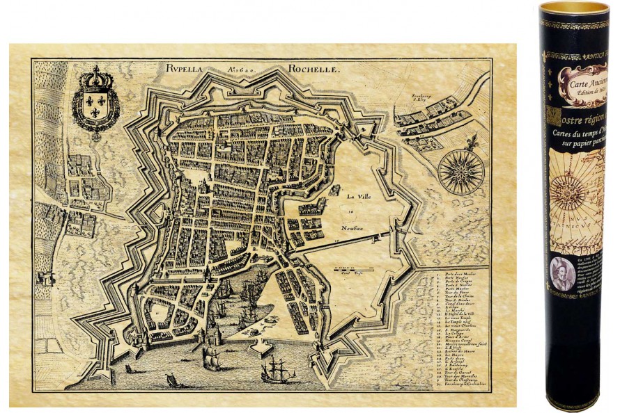 La Rochelle Karte